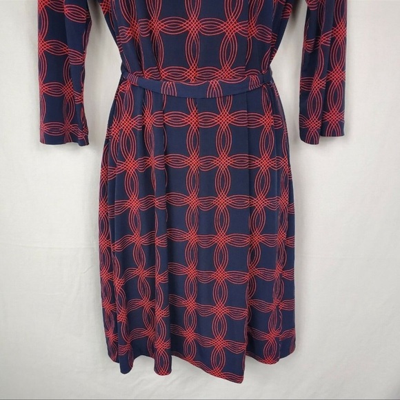 Banana Republic keyhole patterned dress size M - Picture 3 of 11